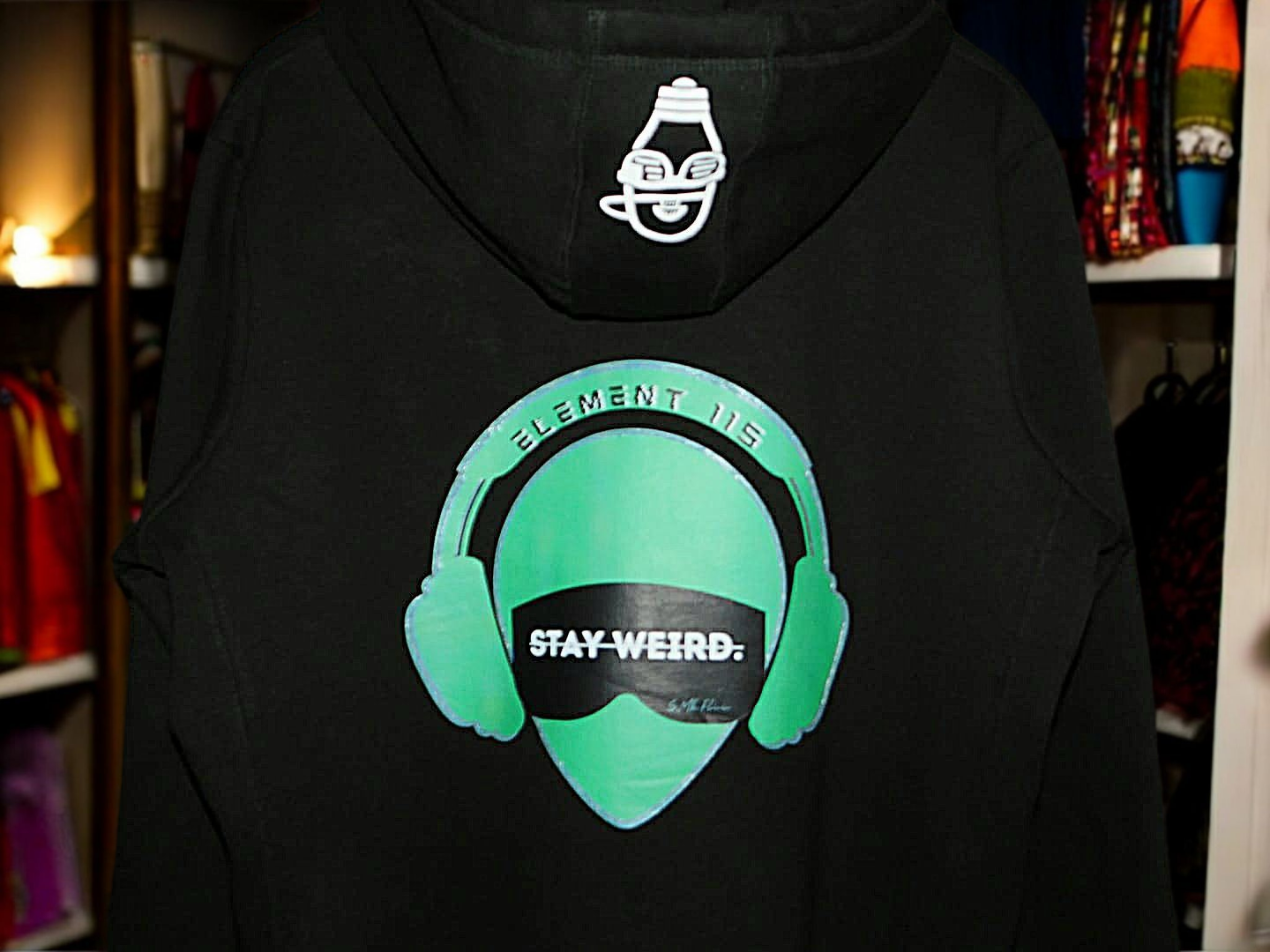 MkFlii STAY WEIRD ZIP-UP HOODIE COLLECTIVE VOL. I
