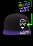 MkFlii Signature Snap Back Hats w/ Glow-in-the-Dark Embroidery