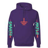 MkFlii Grape STAY GROUNDED Pullover Hoodie